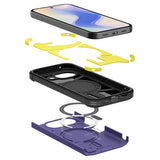 Spigen Google Pixel 10a Skal Tough Armor MagFit Ash Violet