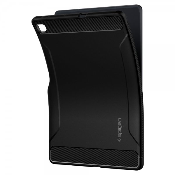 Spigen Samsung Galaxy Tab S6 Lite Skal Rugged Armor Svart