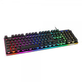 Deltaco Gaming DK220 Gaming Tangentbord Membrane RGB Svart