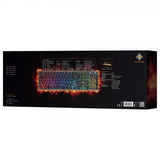 Deltaco Gaming DK220 Gaming Tangentbord Membrane RGB Svart