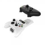 Fixed Dubbel Laddningsdocka till Xbox Series S, X och One Kontroller Vit