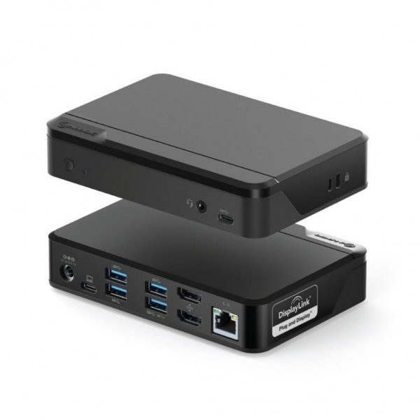 ALOGIC USB-C och USB 3.0 Dual Display Full HD dockningsstation och 85W strömförsörjning