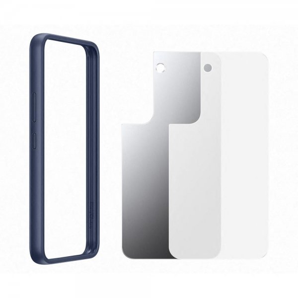 Samsung Original Galaxy S22 Skal Frame Cover Navy