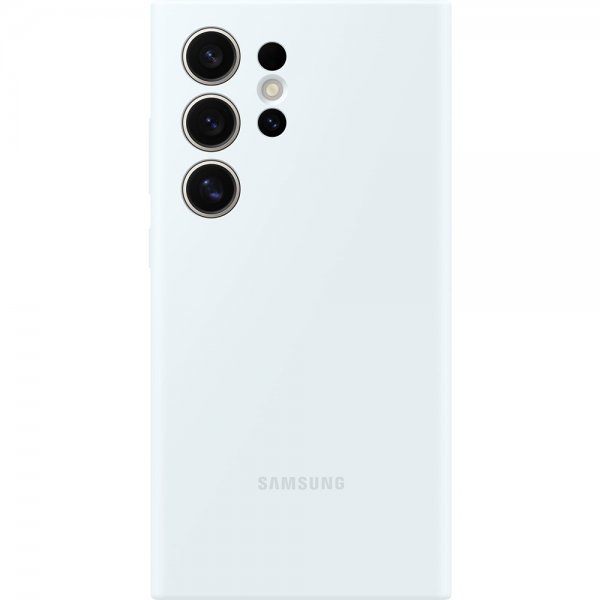 Samsung Original Galaxy S24 Ultra Skal Silicone Case Vit