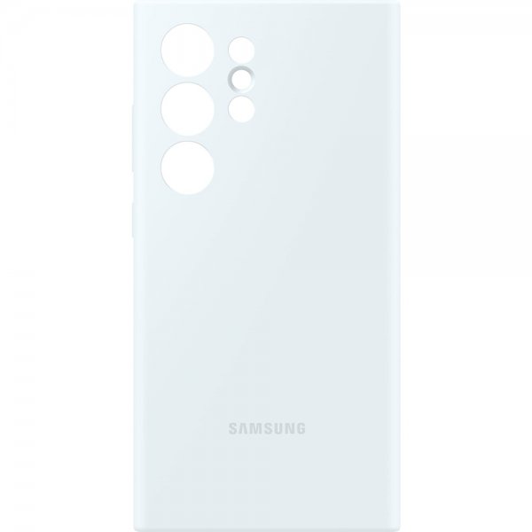 Samsung Original Galaxy S24 Ultra Skal Silicone Case Vit