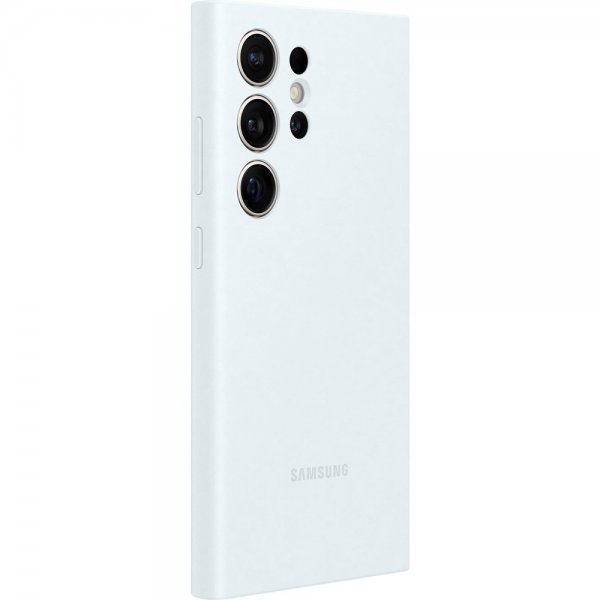 Samsung Original Galaxy S24 Ultra Skal Silicone Case Vit