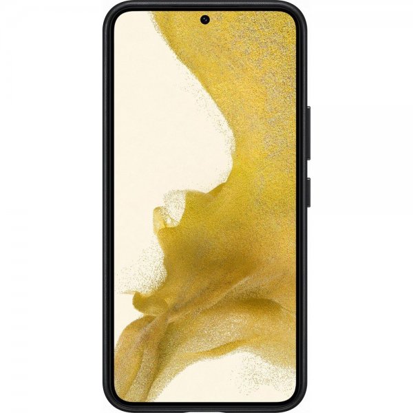 Samsung Original Galaxy S22 Skal Leather Cover Svart