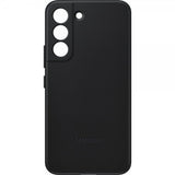 Samsung Original Galaxy S22 Skal Leather Cover Svart