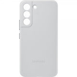 Samsung Original Galaxy S22 Skal Leather Cover Light Gray