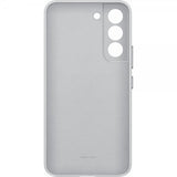 Samsung Original Galaxy S22 Skal Leather Cover Light Gray