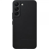 Samsung Original Galaxy S22 Plus Skal Leather Cover Svart