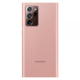Samsung Original Galaxy Note 20 Ultra Fodral Clear View Cover Mystic Bronze