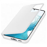 Samsung Original Galaxy S22 Fodral Smart Clear View Cover Vit