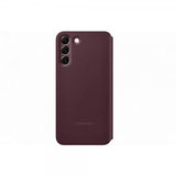 Samsung Original Galaxy S22 Plus Fodral Smart Clear View Cover Burgundy
