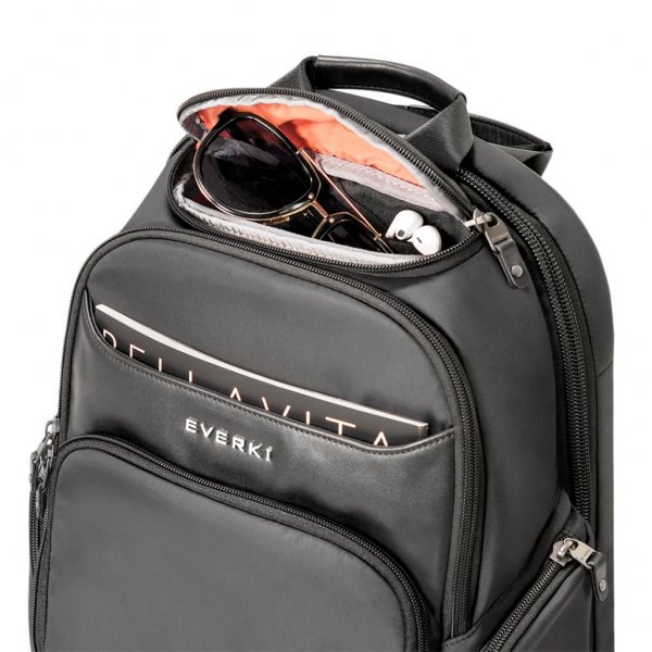 Everki Suite Premium Compact Datorväska Svart Orange