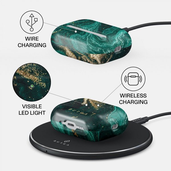 Burga AirPods Pro 3 Skal Design Emerald Pool