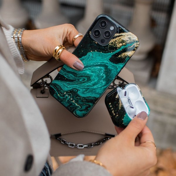Burga iPhone 16e/iPhone 17e Skal Tough MagSafe Emerald Pool