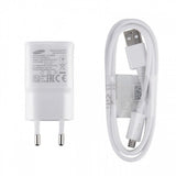 Samsung Original 2.0A USB laddare Micro USB Kabel Fast Charge Vit EP-TA20EWE