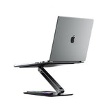 ALOGIC Elite Power Laptop Stand with Wireless Charger Svart