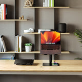 ALOGIC Elite Power Laptop Stand with Wireless Charger Svart