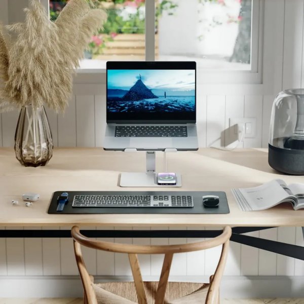 ALOGIC Elite Power Laptop Stand with Wireless Charger Vit