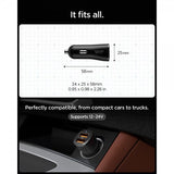 Spigen Essential Billaddare 30W 2xUSB-A Svart