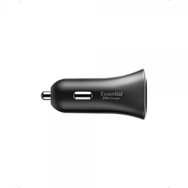 Spigen Essential Billaddare 30W USB-C Svart