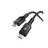 Spigen Essential Kabel Fabric USB-C/USB-C 100W 1.5m Svart