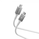 Spigen Essential Kabel USB-C till USB-C 100W 1m Vit