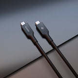 Spigen Essential Kabel USB-C till USB-C 100W 2m Svart