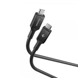 Spigen Essential Kabel USB-C till USB-C 240W 1.2m Svart