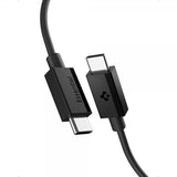 Spigen Essential Kabel USB-C till USB-C 60W 1m Svart