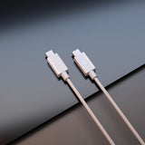 Spigen Essential Kabel USB-C till USB-C 60W 2m Vit