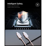 Spigen Essential Kabel USB-C till USB-C 60W 2m Vit