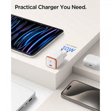 Spigen Essential Laddare 30W USB-C Vit