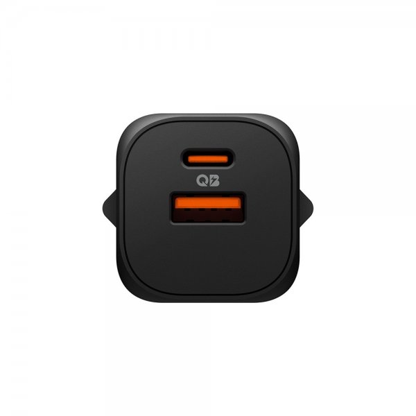 Spigen Essential Laddare 35W 1xUSB-C 1xUSB-A Svart