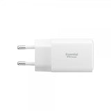 Spigen Essential Laddare 47W 2xUSB-C 1xUSB-A Vit