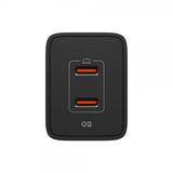 Spigen Essential Laddare 47W 2xUSB-C Svart