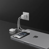 Spigen Essential Laddare 47W 2xUSB-C Vit