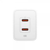 Spigen Essential Laddare 47W 2xUSB-C Vit
