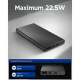 Spigen Essential Powerbank 10 000 mAh 22.5W Svart