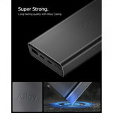 Spigen Essential Powerbank 20 000 mAh 30W Svart