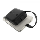 Spigen Essential Powerbank med inbyggd Kabel 10 000 mAh 30W Svart