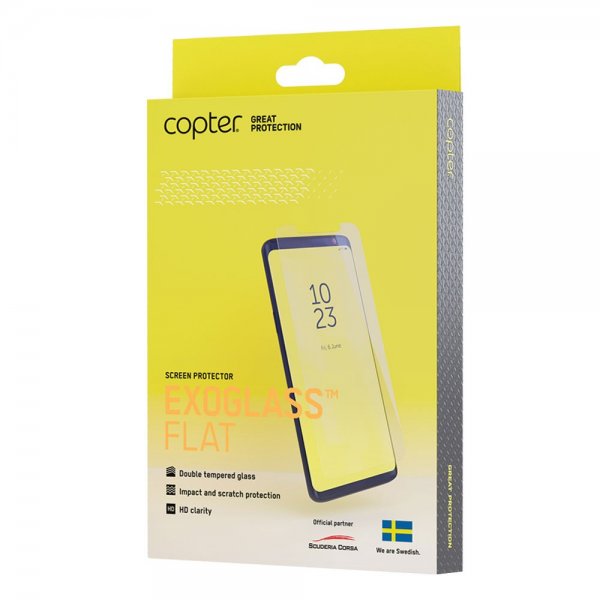 Copter OnePlus 6T Skärmskydd Exoglass Flat