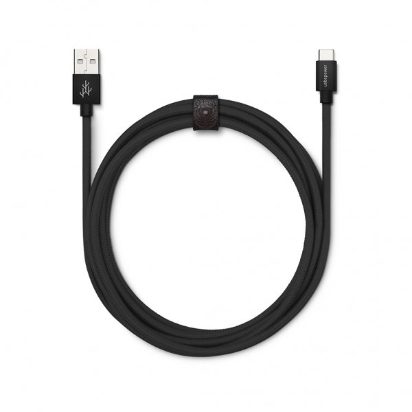 Usbepower FAB XXL 250 USB-A till USB-C kabel 2.5m