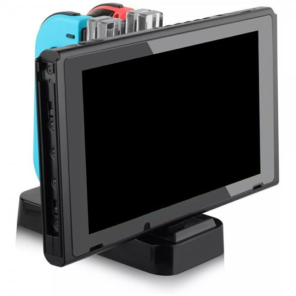 Dobe Laddstation med LED för Nintendo Switch Joy-Con