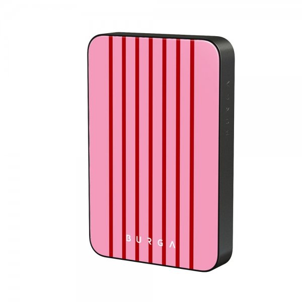 Burga Powerbank MagSafe 5000 mAh Favorite Bikini Metallgrå