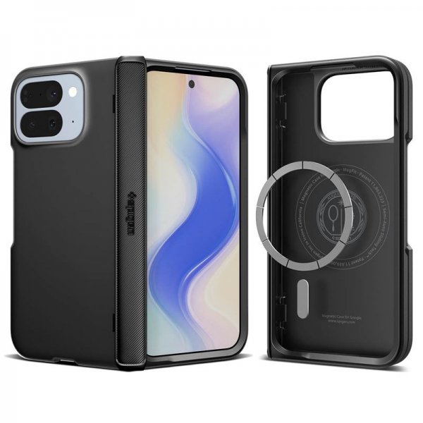 Spigen Google Pixel 10 Pro Fold Skal Slim Armor Pro MagFit Svart