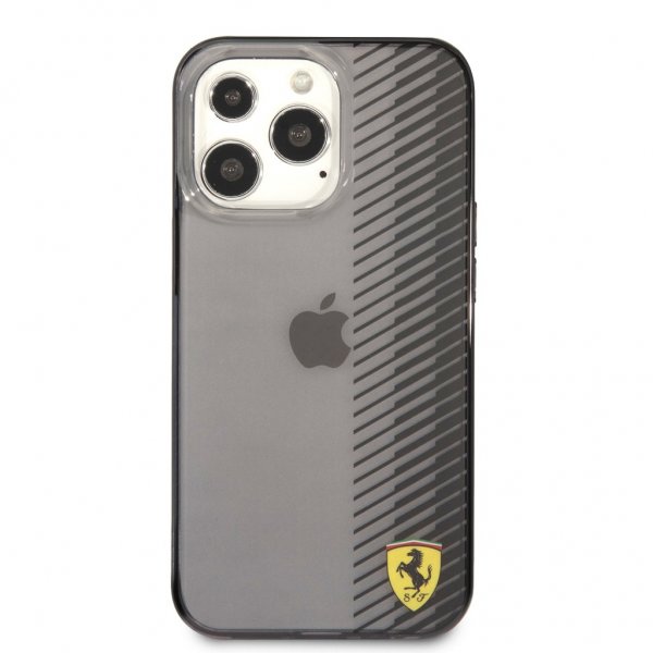 Ferrari iPhone 13 Pro Skal Gradient Print Logo Svart