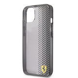 Ferrari iPhone 13 Skal Gradient Print Logo Svart